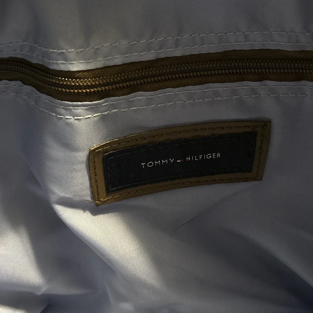 Vintage Tommy Hilfiger Carry On Messenger Tote Bag Men's 18x12x6